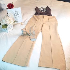 High-Rise Slim Fit Retro Flare Pull-On Pants - A New Day